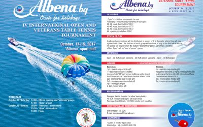 TT Albena Octombrie 2017